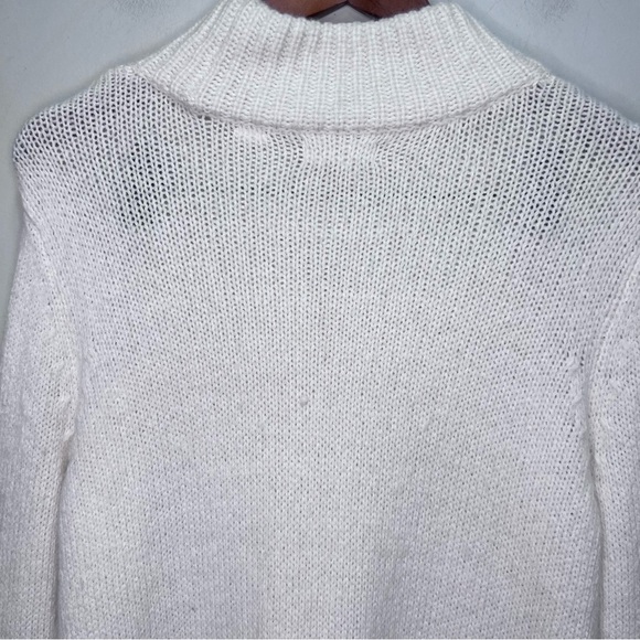 Anthropologie Sleeping On Snow Embroidered Mockneck Pullover Sweater Size XL - Picture 6 of 16